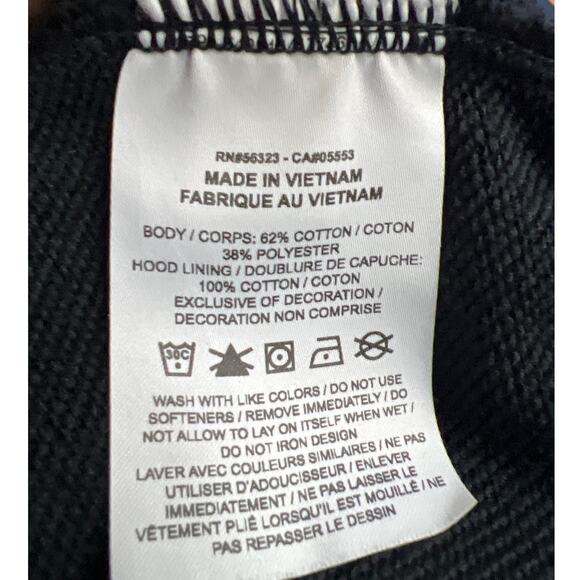 Nike Dri-Fit Womens Fly Fire Flame Basketball Hoop Design Hoodie Size 2XL Black - Picture 9 of 9